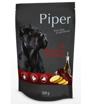 Piper z wątrobą wołową i ziemniakami 500g dla psa 