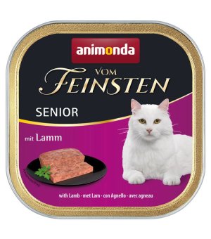 Karma mokra dla kota Animonda Cat Vom Feinsten Senior Z JAGNIĘCINĄ - 100g