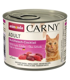 Karma mokra dla kota Animonda Cat Carny MIX MIĘSNY 200g
