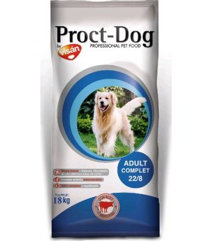 Proct-dog Adult Complete karma dla dorosłych psów z wołowiną 18kg