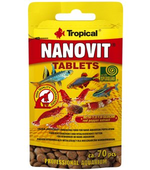 TROPICAL NANOVIT TABLETS 10G/CA 70SZT