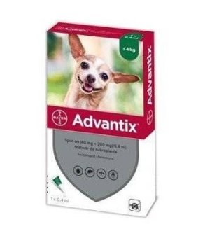 Bayer Advantix 1 x 0,4 ml [Dostępny tylko w sprzedaży stacjonarnej]