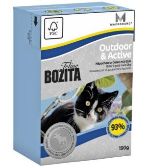 Karma mokra dla kota Bozita Outdoor & Active 190g 