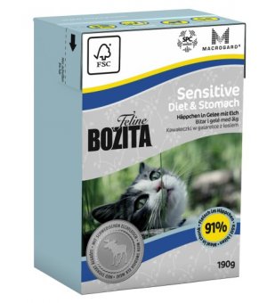 Karma mokra dla kota Bozita Sensitive Diet & Stomach 190g