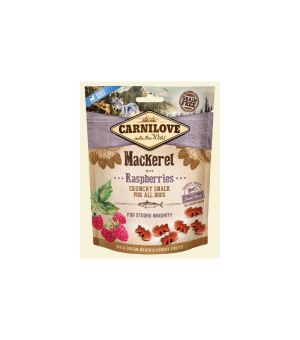  Carnilove Dog Snack Crunchy Mackerel & Raspberries 200g