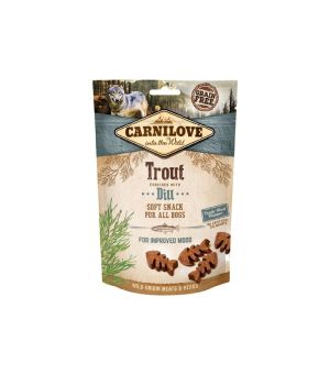 Carnilove Dog Snack Soft Trout & Dill 200g
