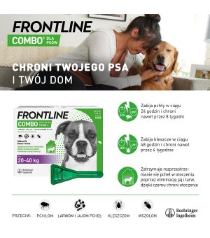 Frontline Combo L 1 x 2,68 ml psy 20-40kg