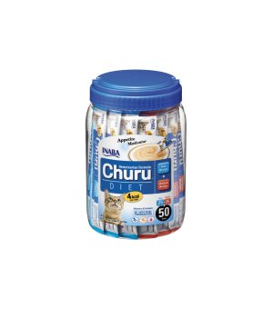 INABA Cat Churu Veterinarian formula DIET tuńczyk, kurczak 50x14g