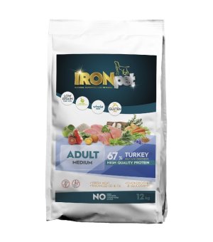 IRONpet TURKEY Medium Adult Indyk 12kg (uszkodzone opakowanie)
