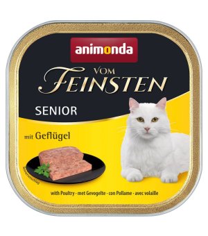 Karma mokra dla kota Animonda Cat Vom Feinsten Senior Z DROBIEM - 100g