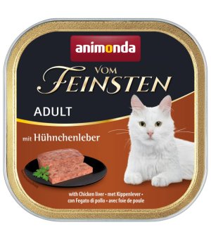 Karma mokra dla kota Animonda Cat Vom Feinsten Classic WĄTRÓBKA DROBIOWA  100g