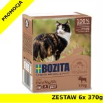 Karma mokra dla kota Bozita w galaretce - Z ŁOSIEM ZESTAW 6x 370g