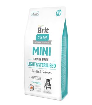 Karma sucha dla psa Brit Care Mini Light & Sterilised 2kg