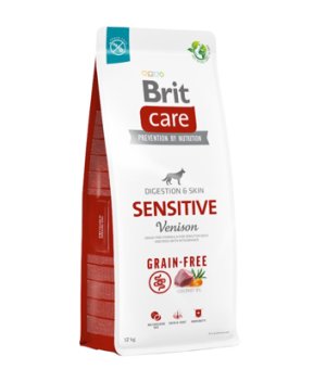Karma sucha dla psa Brit Care GF Sensitive Venision Digestive & Skin 12kg