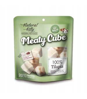 Meaty Cube Soczyste kawałki Tilapii dla psa i kota 60g
