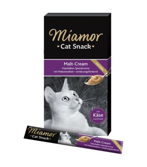 MIAMOR Cat Snack pasta słodowa z serem 6 x 15g