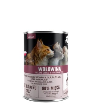 Pet Republic karma mokra dla kotów MIX SMAKÓW drobno siekane mięso w sosie ZESTAW 6x 400g