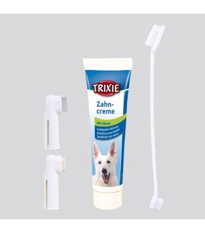 Zestaw do czyszczenia zębów dla psa Trixie